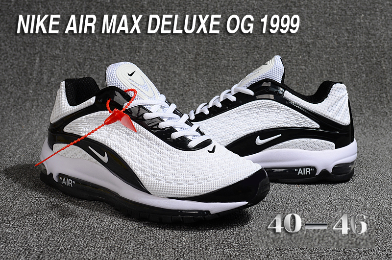 Nike Air Max Deluxe OG 1999 White Black Shoes